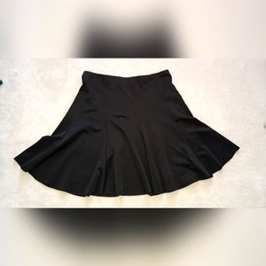 Black Fluted skirt
